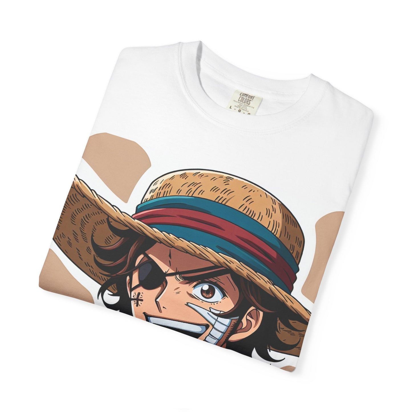 Copy of Unisex Garment-Dyed T-Shirt with Iconic Character Design - Perfect for Anime Fans
