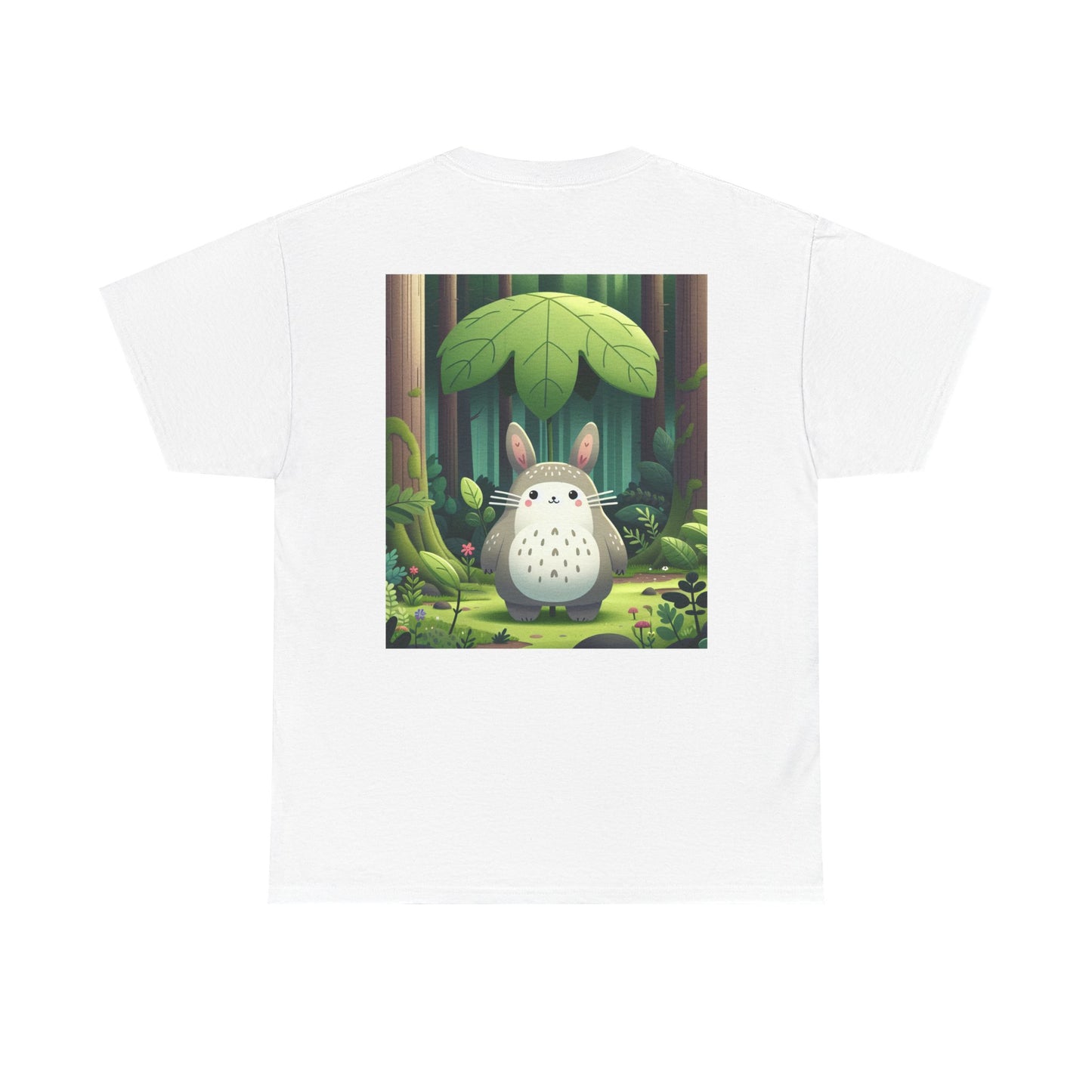 Whimsical Forest Creature Unisex Heavy Cotton Tee
