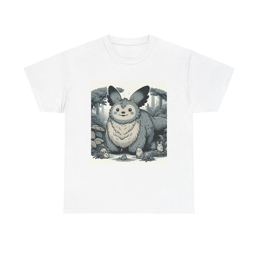 Whimsical Forest Creature Unisex Heavy Cotton Tee